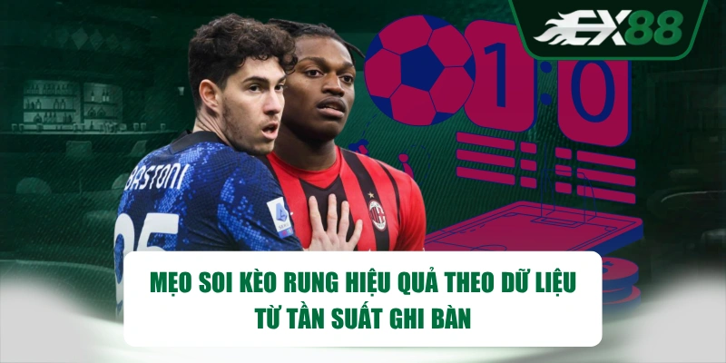 Mẹo soi kèo rung hiệu quả theo dữ liệu từ tần suất ghi bàn
